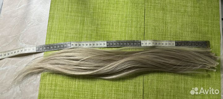 Натуральные волосы для наращивания 55 см