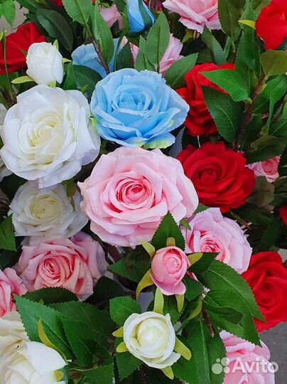 Искусственные цветы, интерьерные цветы, букеты