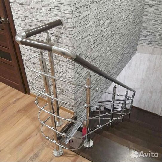 Перила, поручни из нержавеющей стали