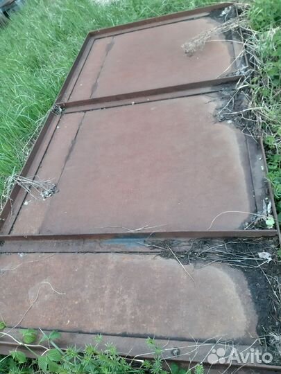 Ворота гаражные бу 3 на 3