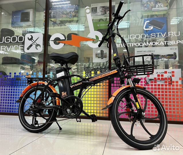 Электровелосипед Kugoo v1 max