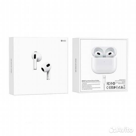 Гарнитура Bluetooth Borofone BW27 White