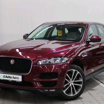 Jaguar F-Pace 2.0 AT, 2016, 99 850 км, с пробегом, цена 2 570 000 руб.