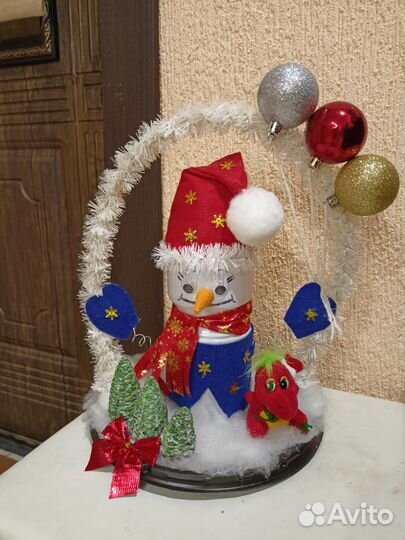 Новогодняя поделка в садик