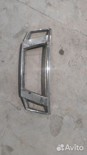 Хром решетки радиатора nissan terrano d10