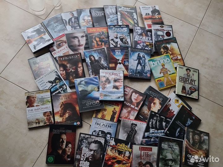 DVD диски фильмы и мультфильмы