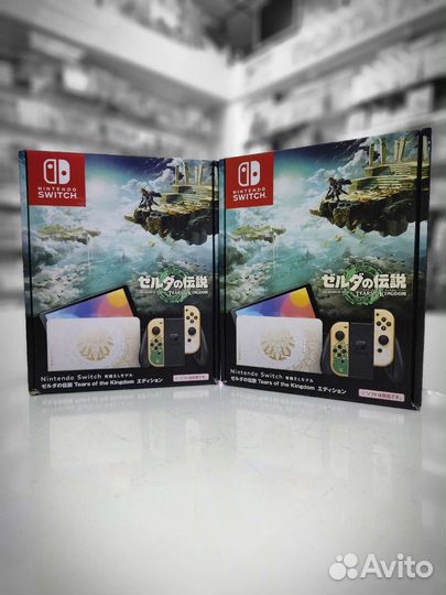 Nintendo Switch Oled Zelda Edition - 1год гарантия