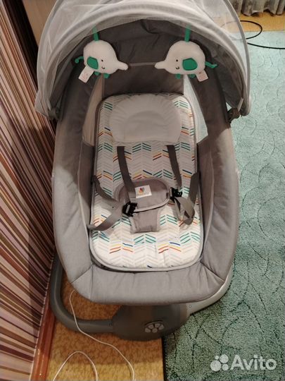 Шезлонг для новорожденных бу