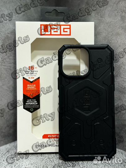 Чехол Uag Pathfinder iPhone 16 Pro Max (Black)