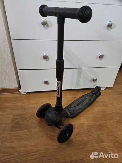 Самокат детский трехколесный бу