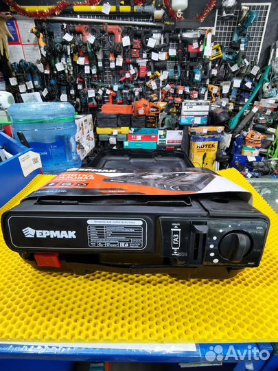 Плитка газовая туристическая Ermak