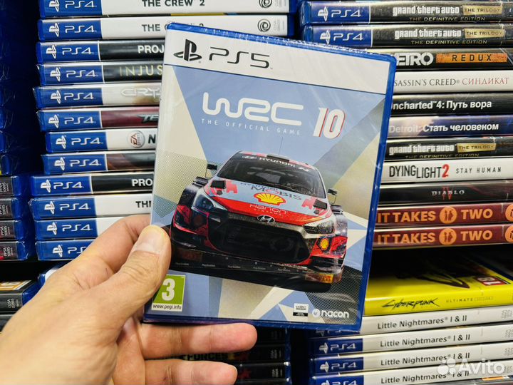 Wrc 10 ps 5 диск новый
