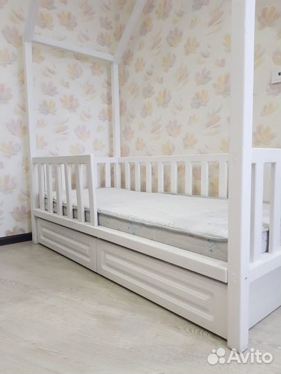 Продам детскую кровать с ортопидическим матрасом