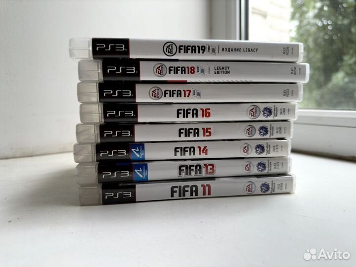 Диски на ps3 fifa