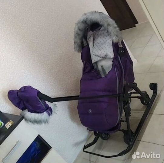 Коляска санки Nika kids 7 5sk