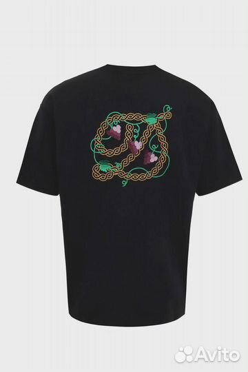 Drole DE monsieur футболка чёрная, лого 305402