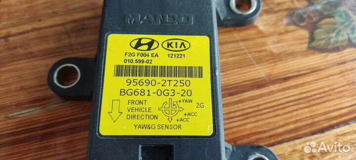 Датчик угла поворота на Hyundai, Kia