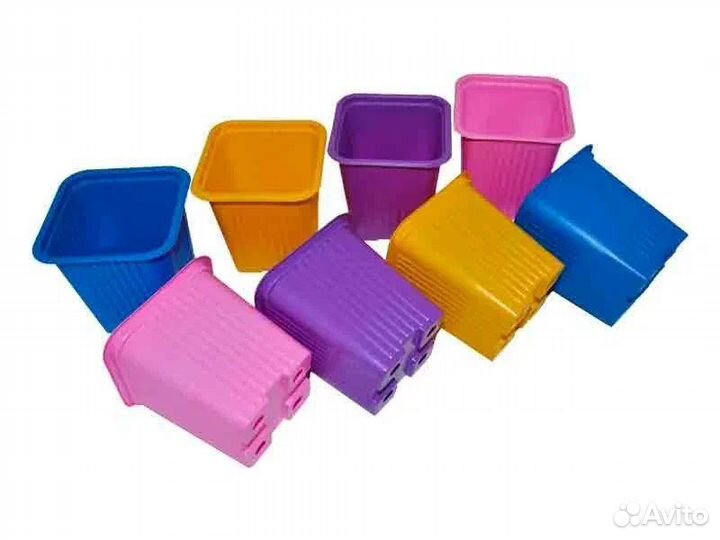 Горшки для рассады 9х9х9.5