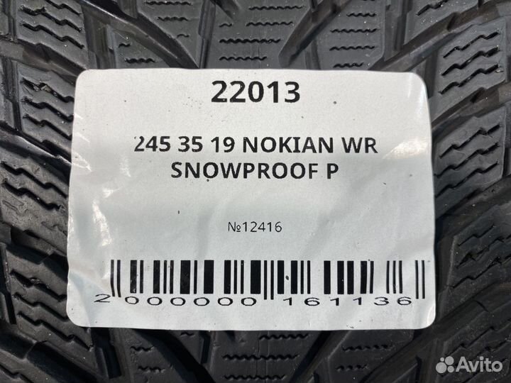 Nokian Tyres WR Snowproof P 245/35 R19 94W