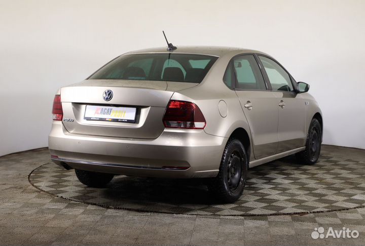 Volkswagen Polo 1.6 AT, 2019, 160 000 км