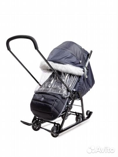 Детские санки на колесах