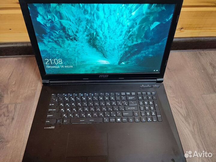 Ноутбук msi gl72 6qd