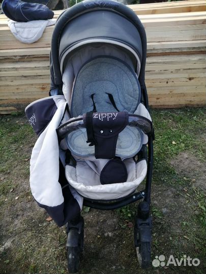 Коляска zippy 3 в 1 б/у