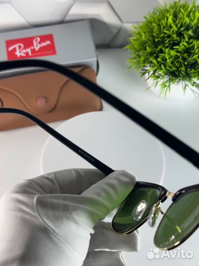 Очки ray ban clubmaster стекло