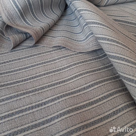 Ткань костюмная серая