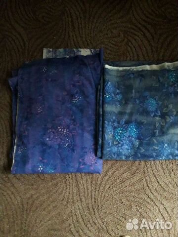 2 Отреза фланели.Новые.Хлопок