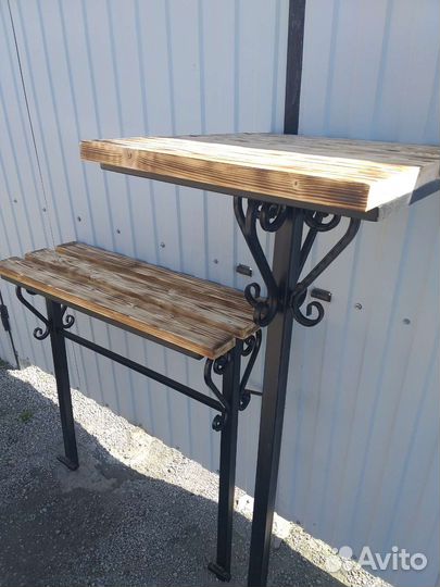 Столики и лавочки