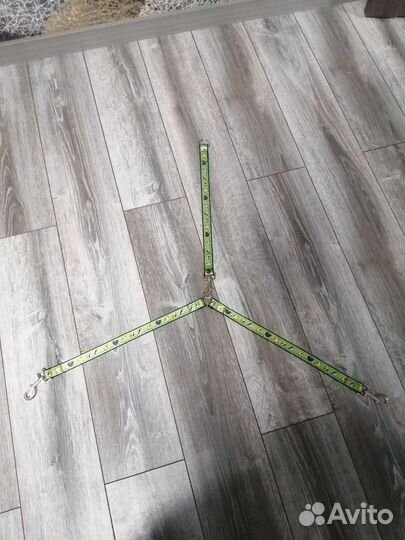 Сворка, поводок для двух собак