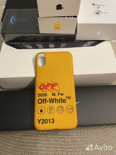 Чехол OFF-white c/o virgil abloh iPhone XR