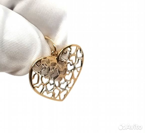 Золотая подвеска