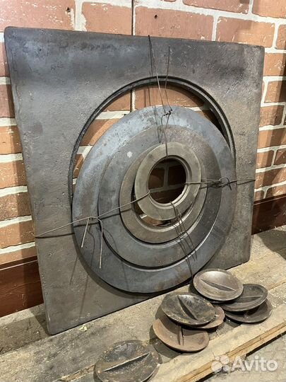 Плита чугунная под казан