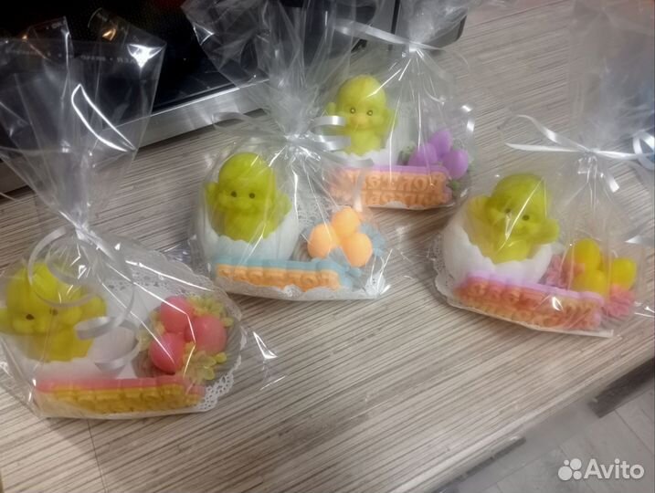 Мыло ручной работы)букеты)