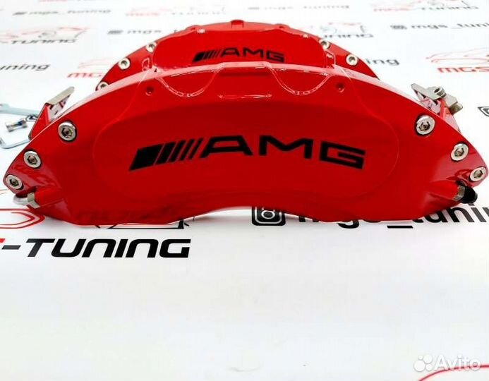 Накладки на суппорта AMG металл S-class coupe C217