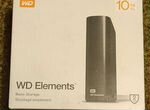 Внешний HDD WD Elements 10 Тб