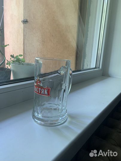 Пивные бокалы фирменные толстяк 4 шт