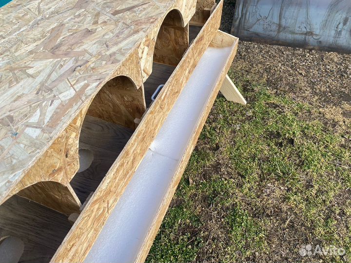 Гнёзда для кур с яйцесборником