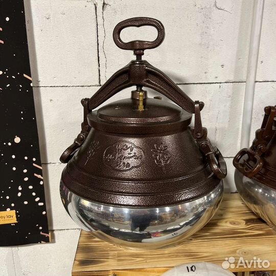 Афганский казан 10 литров + прокладка силиконовая