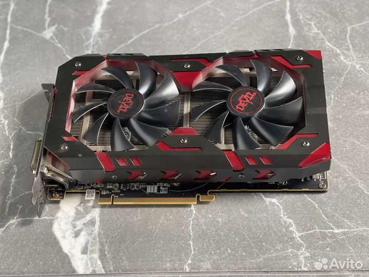 Видеокарта Rx580 8 gb Red devil