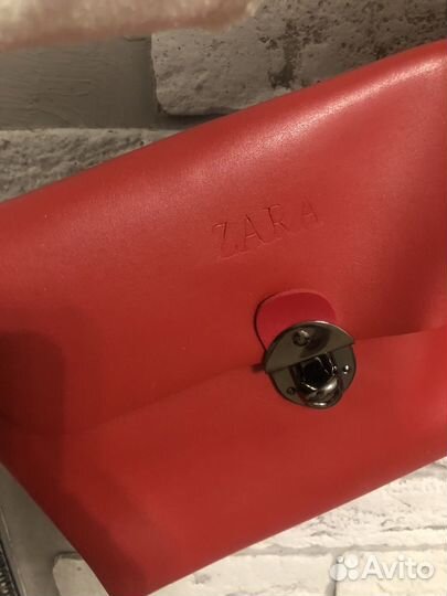 Сумка клатч zara, есть длинный ремешок