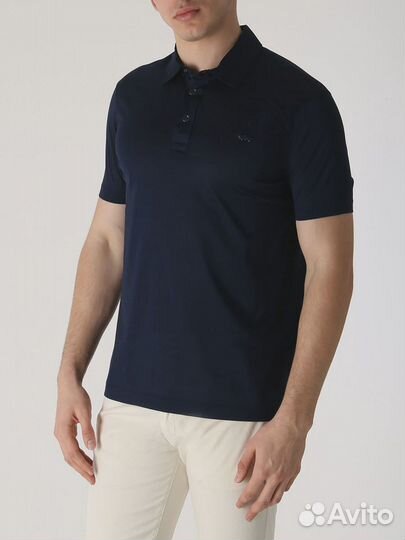 Поло хлопковое Paul & Shark