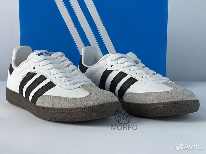 Кроссовки adidas original samba og white