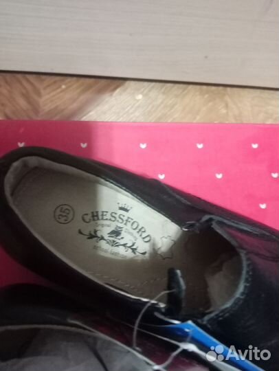 Туфли школьные 35 размер