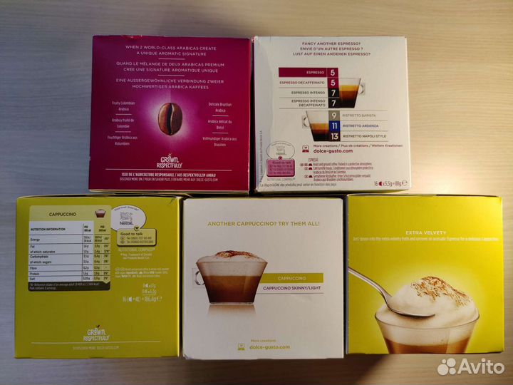 Кофе Nescafe Dolce Gusto (новый набор, оригинал)