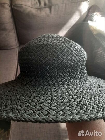 Шляпа женская летняя черная