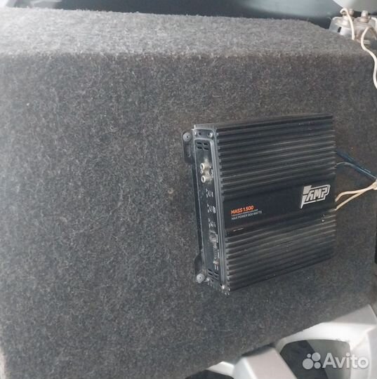 Сабвуфер и усилитель бу