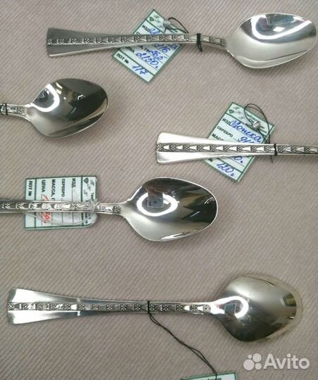 Серебряные ложки 916 проба СССР